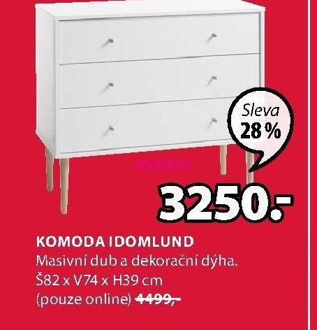 KOMODA IDOMLUND - Jysk aktualniletaky.eu
