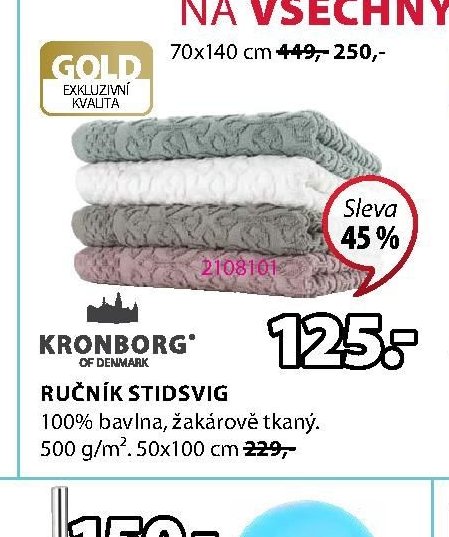 Ručník Stidsvig - Jysk aktualniletaky.eu