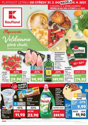 aktuální leták Kaufland 31.3.2021-4.4.2021