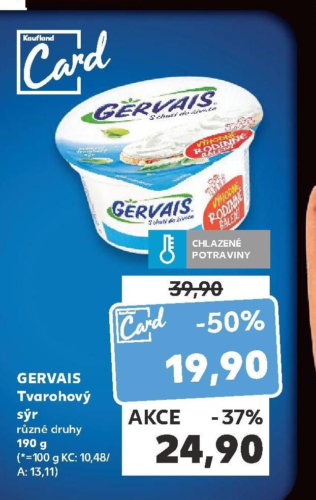 Gervais Tvarohový sýr 190 g