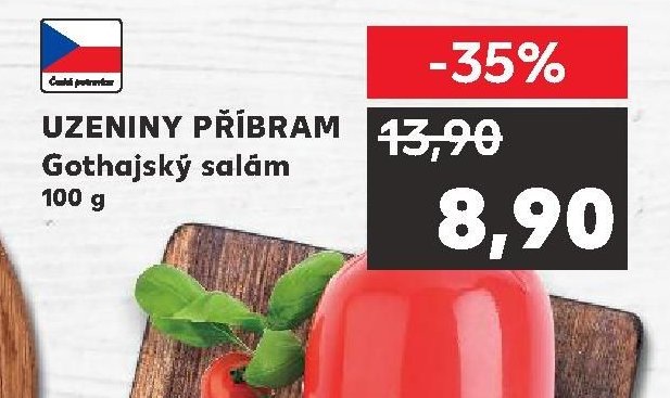 UZENINY PŘÍBRAM Gothajský salám