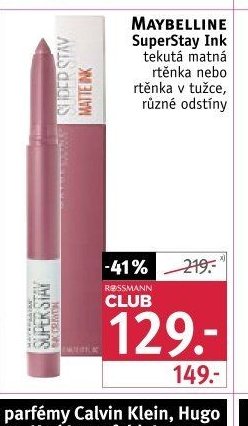 Maybelline SuperStay Ink rtěnka