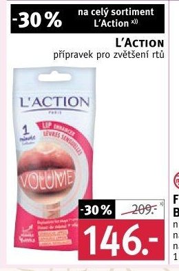 L'Action přípravek pro zvětšení rtů