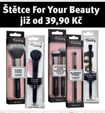 For Your Beauty štětce