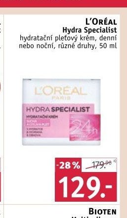 L'ORÉAL Hydra Specialist hydratační pleťový krém