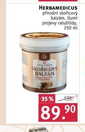 HERBAMEDICUS přírodní skořicový balzám