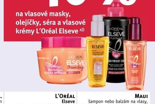 L'Oréal Elseve masky na vlasy