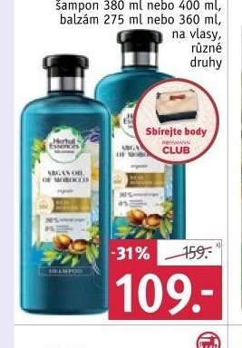 Herbal Essences šampon nebo balzám