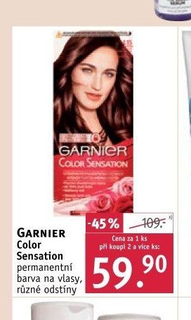 Garnier Color Sensation permanentní barva na vlasy