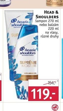 Head & Shoulders šampon nebo balzám