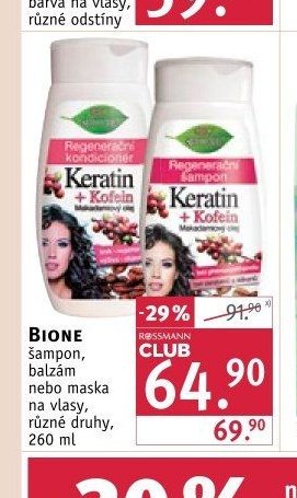 Bione šampon, balzám nebo maska na vlasy