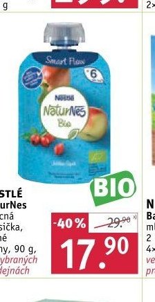 NESTLÉ NATURNES ovocná kapsička, různé druhy, 90 g