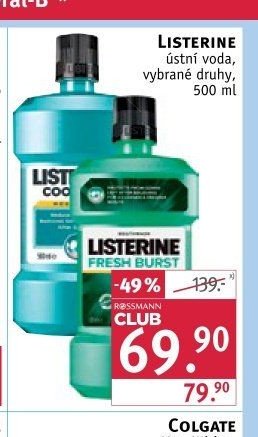 Listerine ústní voda