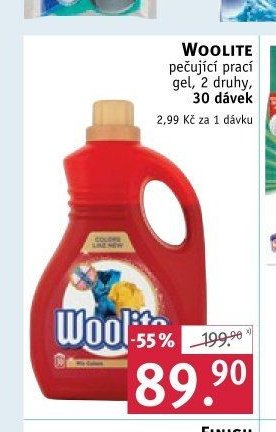 Woolite pečující prací gel