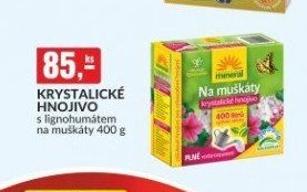 KRYSTALICKÉ HNOJIVO NA MUŠKÁTY 400 g