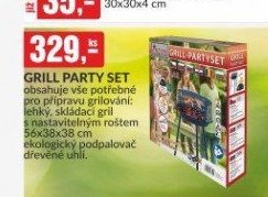 GRILL PARTY SET 56x38x38 cm