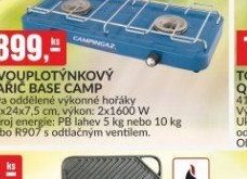 DVOUPLOTÝNKOVÝ VAŘIČ BASE CAMP 43x24x7,5 cm