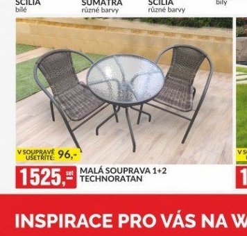 MALÁ SOUPRAVA 1+2 TECHNORATAN