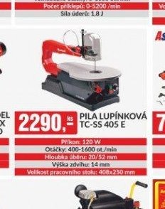 Pila lupínková TC-SS 405 E