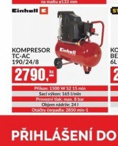 Kompresor TC-AC 190/24/8