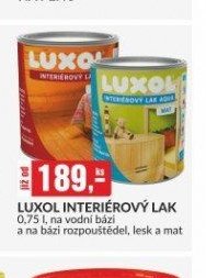 LUXOL INTERIÉROVÝ LAK