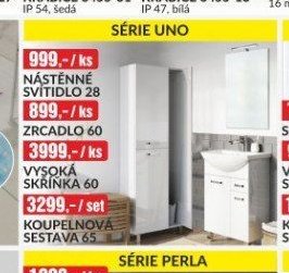 Série Uno koupelnový nábytek
