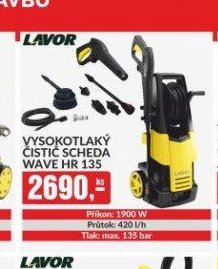 Vysokotlaký čistič Scheda Wave HR 135