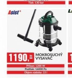 Mokrosuchý vysavač