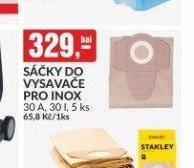 Sáčky do vysavače Pro Inox 30 A, 30 l, 5 ks