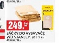 Sáčky do vysavače WD Stanley, 20 l, 5 ks