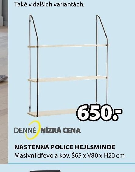 NÁSTĚNNÁ POLICE HEJLSMINDE
