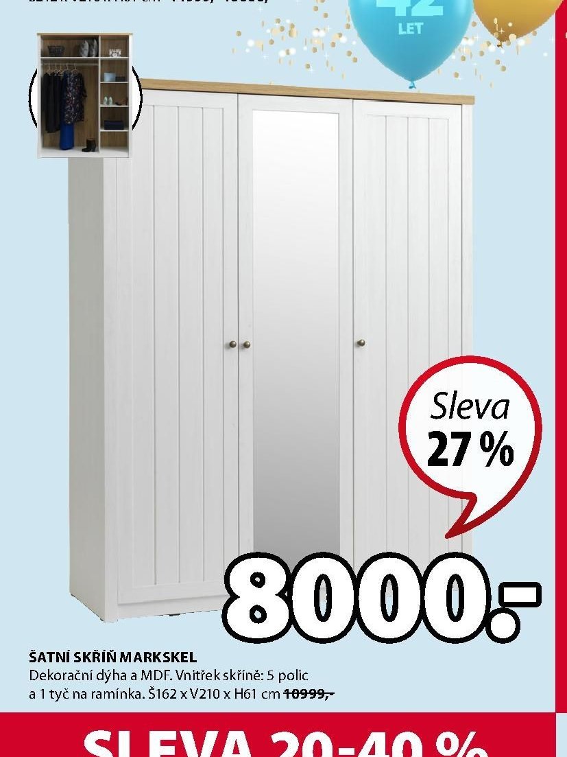 ŠATNÍ SKŘÍŇ MARKSKEL