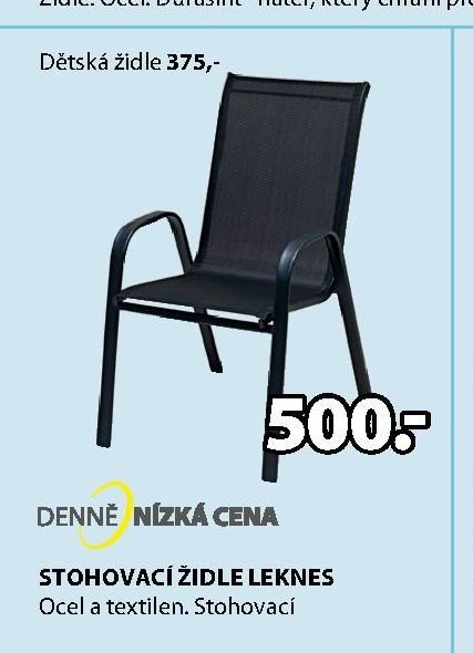 Stohovací židle LEKNES