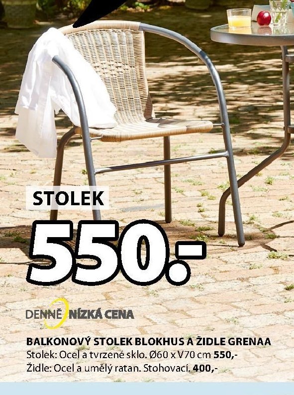 Stolek BLOKHUS