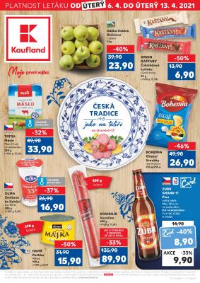 aktuální leták Kaufland 6.4.2021-13.4.2021