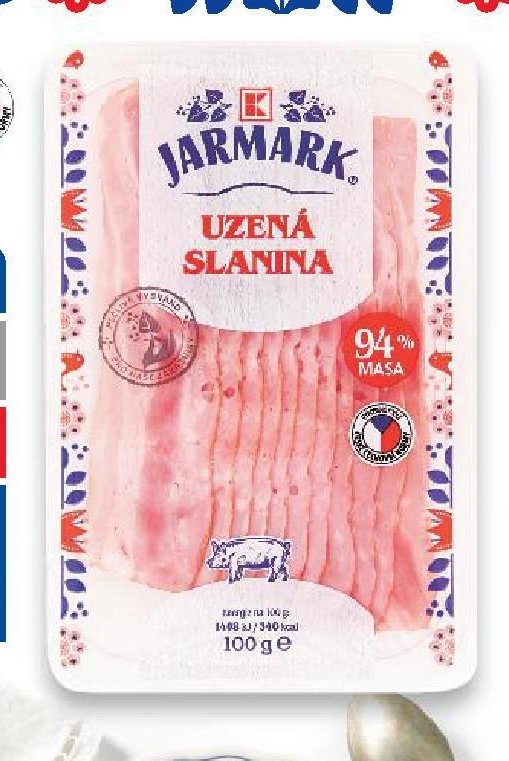 Jarmark Uzená slanina 100 g