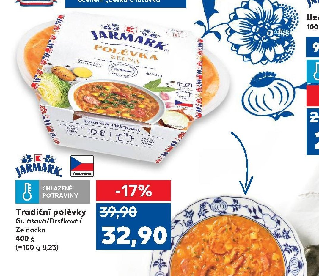 Jarmark Tradiční polévky Gulášová/Dršťková/Zelňačka 400 g