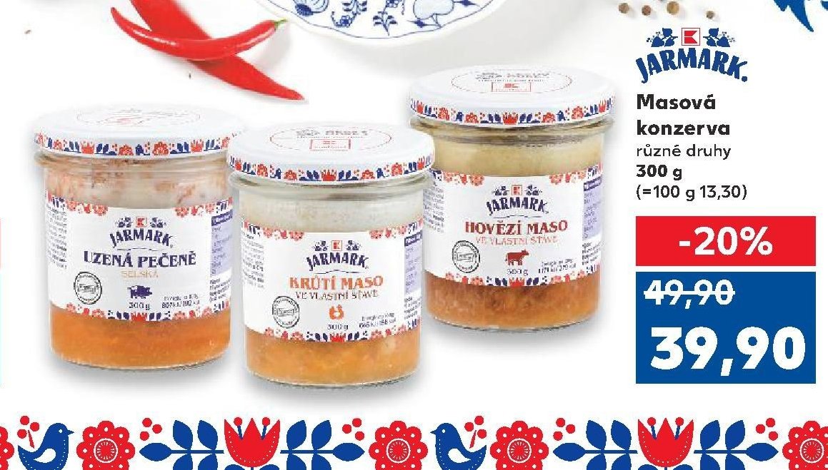 Jarmark Masová konzerva 300 g