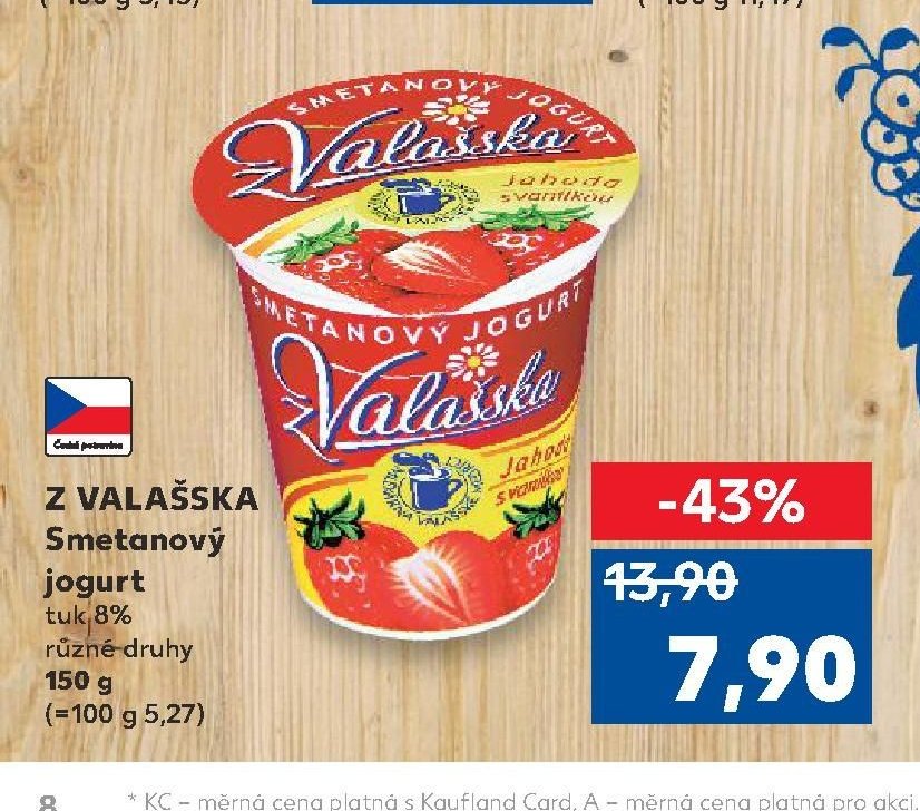 Z VALAŠSKA Smetanový jogurt