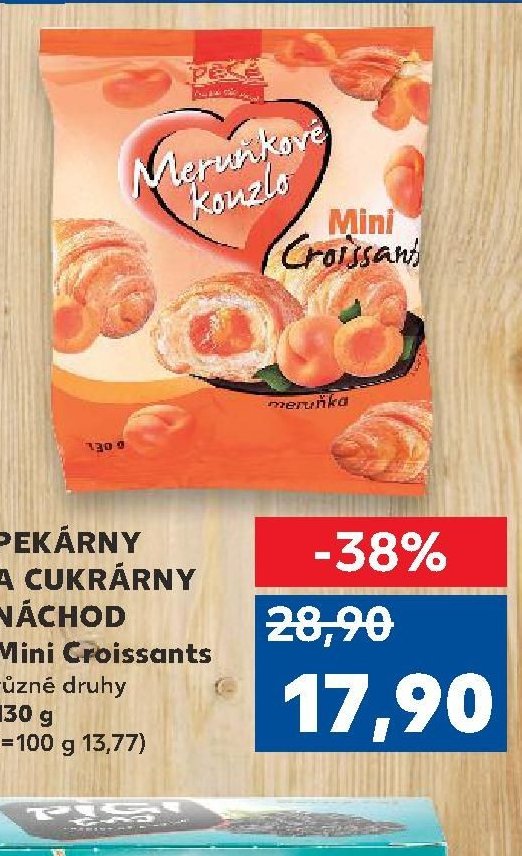 PEKÁRNY A CUKRÁRNY NÁCHOD Mini Croissants