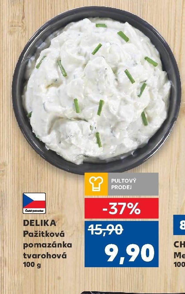 DELIKA Pažitková pomazánka tvarohová
