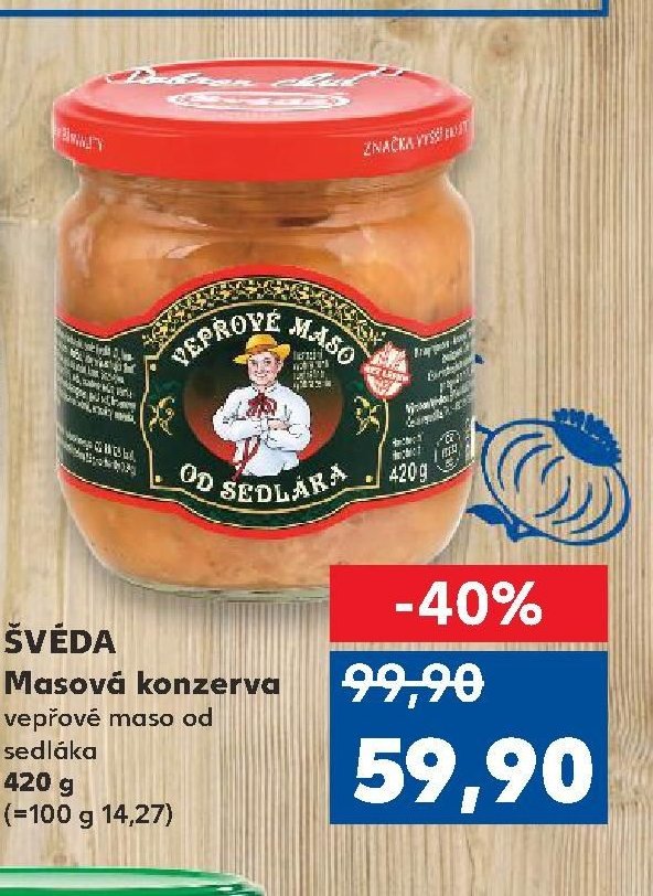 ŠVÉDA Masová konzerva