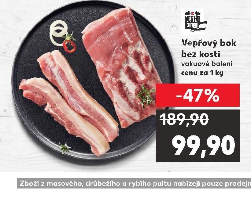 Vepřový bok bez kosti