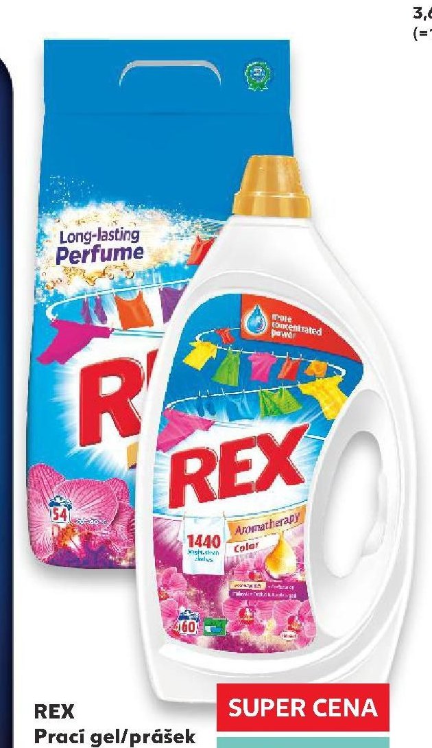 Rex Prací gel/prášek