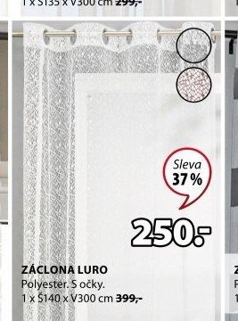 ZÁCLONA LURO
