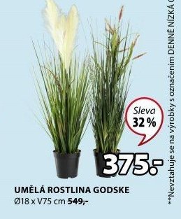 Umělá rostlina GODSKE - Jysk aktualniletaky.eu