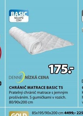BASIC CHRÁNIČ MATRACE BASIC T5