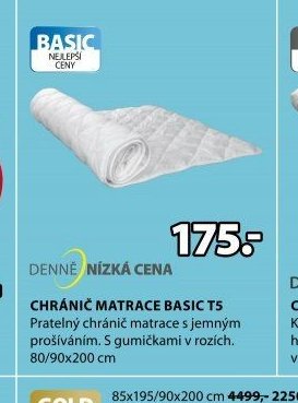 BASIC CHRÁNIČ MATRACE BASIC T5