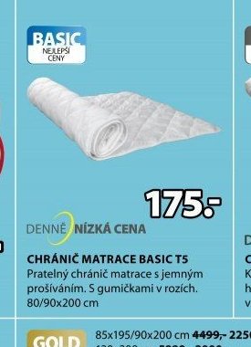 BASIC CHRÁNIČ MATRACE BASIC T5