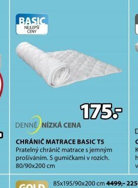 BASIC CHRÁNIČ MATRACE BASIC T5